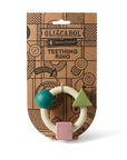 Bauhaus Teething Ring, Pastel Colors