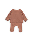 Sweater and Pants Set with Re(Play) yarn - Clay