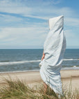 Raita Hooded Towel - Cloud / Ice Blue