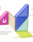 Magnetic Wooden Block Set - Hummingbird