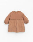 Naturally dyed dress - Terracotta