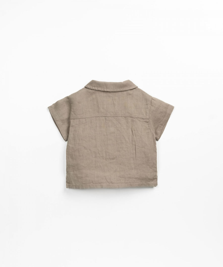 Linen shirt - Taupe