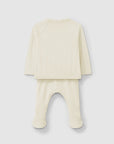 Three-piece Pointelle Set - Ivory