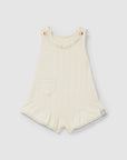 Pointelle Romper - Ivory