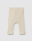 Ribbed Leggings - Linen
