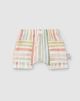 Woven striped Shorts - Multi-color