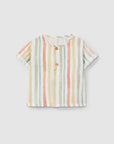 Woven striped Shirt - Multi-color