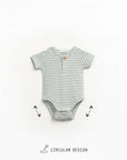 Room to Grow Bodysuit - Sage Stripes