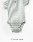 Room to Grow Bodysuit - Sage Stripes