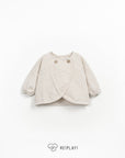 Re(Play) Jersey Cardigan - Latte