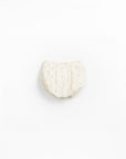 Pointelle Bubble Shorts - Artichoke