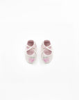 Linen Ballerinas - Strawberries
