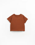 Organic Cotton T-shirt - Rust