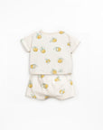 Lounge Top & Shorts Set - Oranges