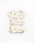 Lounge Top & Shorts Set - Oranges