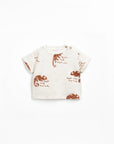 Organic Cotton Flamé T-Shirt - Rust Chameleon