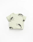 Organic Cotton Flamé T-Shirt - Green Chameleon