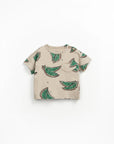 Linen blend T-Shirt - Bananas