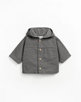 Cotton Twill Jacket - Charcoal