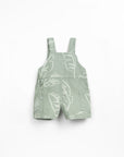 Twill Overall with Pockets - Sage Leafs