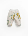 Jersey Sweatpants with Pocket - Oranges