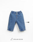 Organic Cotton Denim Pants