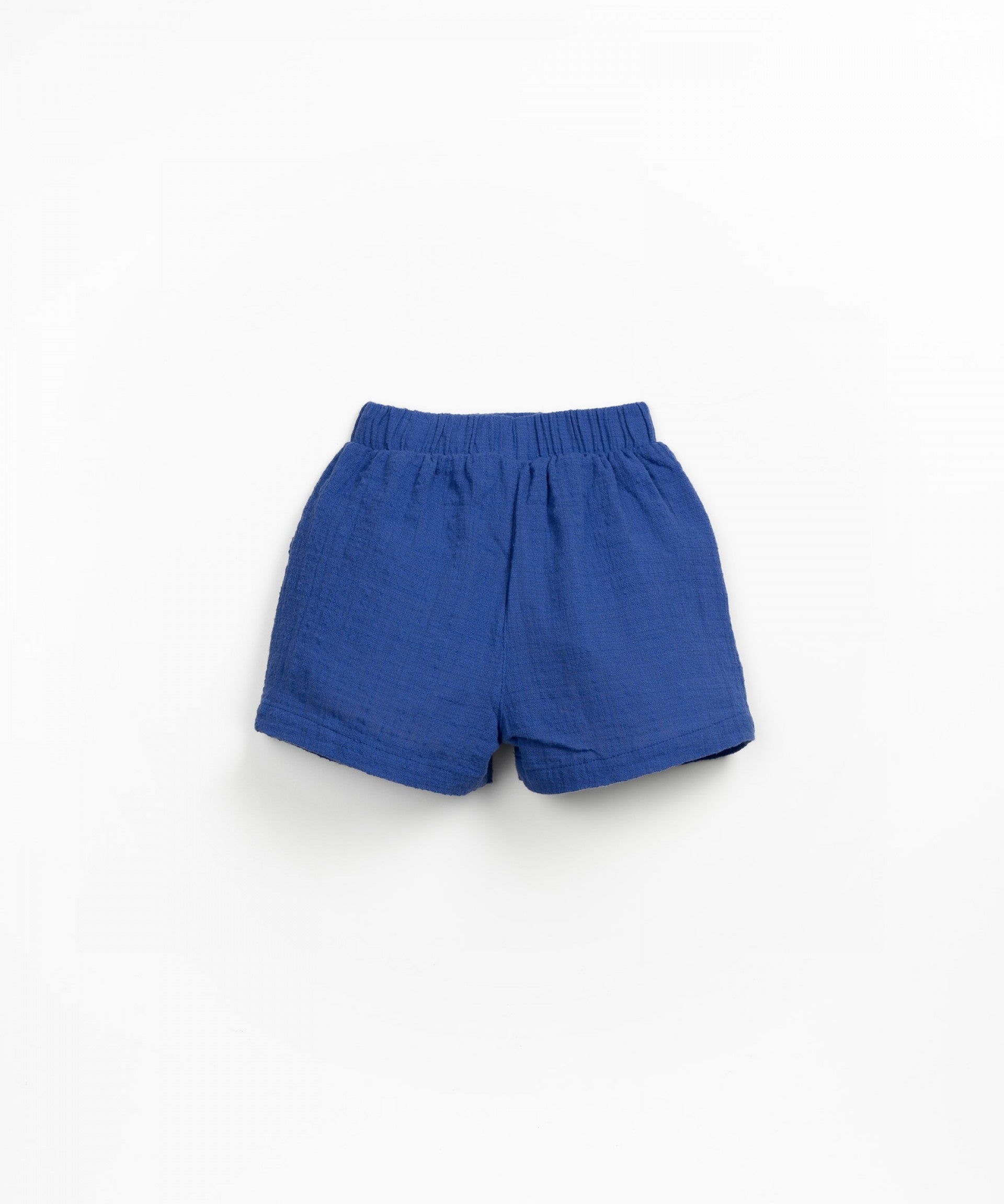 【Anyone more】Babin Short Cotton Shorts Organic Cotton Shorts - Blue | Caro Bambino
