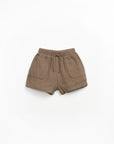 Organic Cotton Shorts - Chocolate