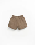 Organic Cotton Shorts - Chocolate