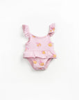 Swimsuit in Organic Cotton - Oranges