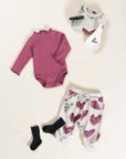 Jogger Pants - Hearts