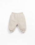 Fleece Pants with Waistband - Latte