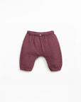 Woven Trousers - Mulberry