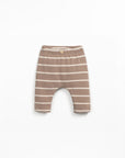 Striped Knit Leggings - Cocoa