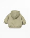 Hooded Cotton Jacket - Willow Green