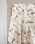 Baby Swaddle / Cars and Palm