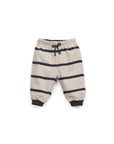 Jersey pants with String - Striped