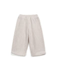 Culotte Jersey Pants with Re(Play) yarn - Toddler - Ecru