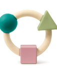Bauhaus Teething Ring, Pastel Colors