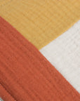Squares Terracotta Sensory Blanket