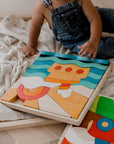 Ocean & Ship Puzzle Play Set