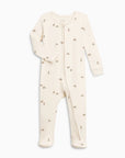 Peyton Zipper Sleeper - Bear / Truffle + Thyme