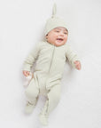 Peyton Zipper Sleeper - Sage