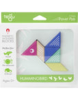 Magnetic Wooden Block Set - Hummingbird