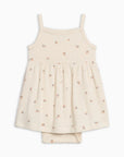 Soleil Pointelle Bodysuit Dress - Maris Floral / Ivory