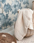 DOLI Birth blanket in cotton gauze Milk
