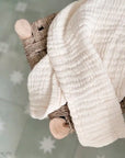 DOLI Birth blanket in cotton gauze Milk