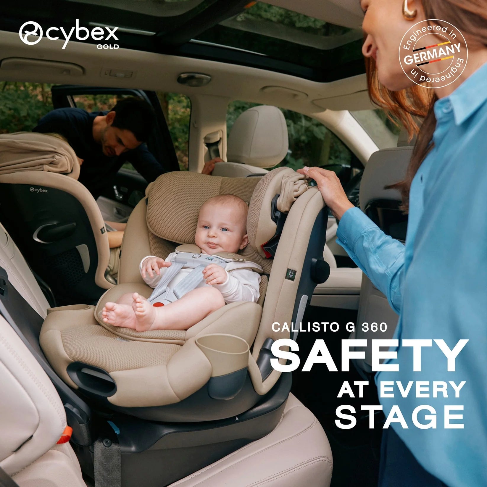 Cybex Callisto G 360 Rotating All-In-One Convertible Car Seat