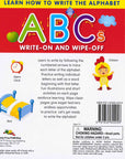 ABC write on and wipe off book