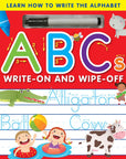 ABC write on and wipe off book